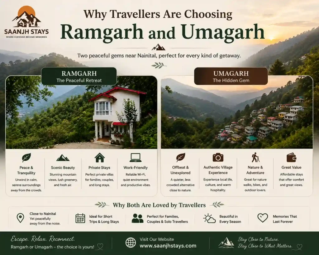 Why Travellers Are Choosing Ramgarh and Umagarh
