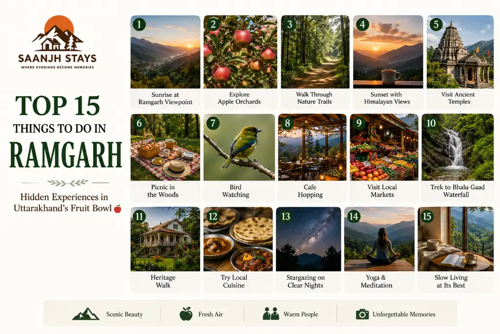 Top 15 Things to Do in Ramgarh: Hidden Experiences in Uttarakhand's Fruit Bowl