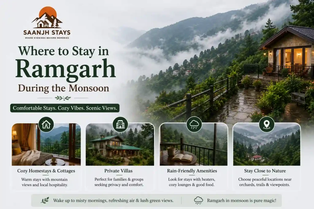 Where to Stay in Ramgarh During the Monsoon