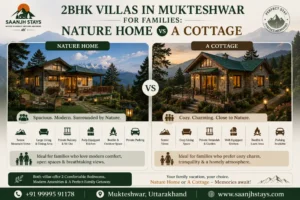 2BHK Villas in Mukteshwar for Families: Nature Home vs A Cottage