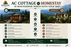 AC Cottage vs Homestay in Mukteshwar: Which Suits Your Trip?