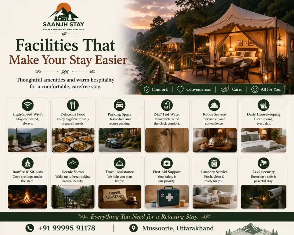 Facilities That Make Your Stay Easier