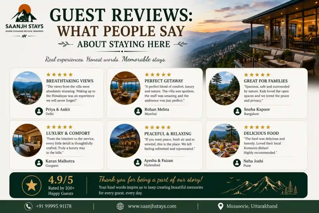 Guest Reviews: What People Say About Staying Here