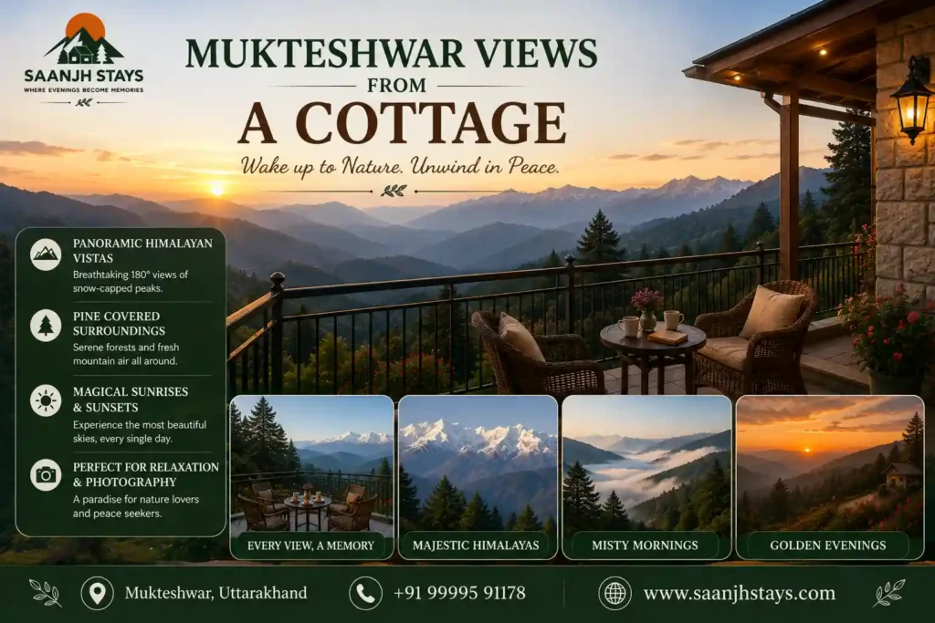 Mukteshwar Views from A Cottage