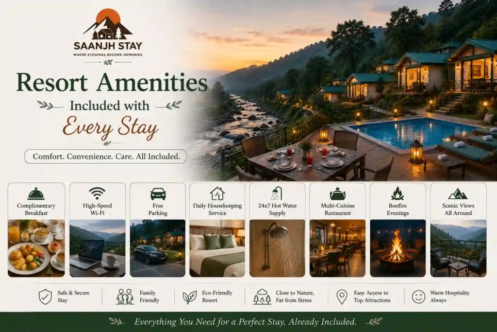 Resort Amenities Included with Every Stay
