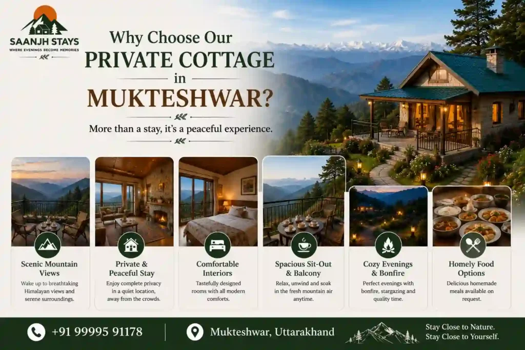 Why Choose Our Private Cottage in Mukteshwar?