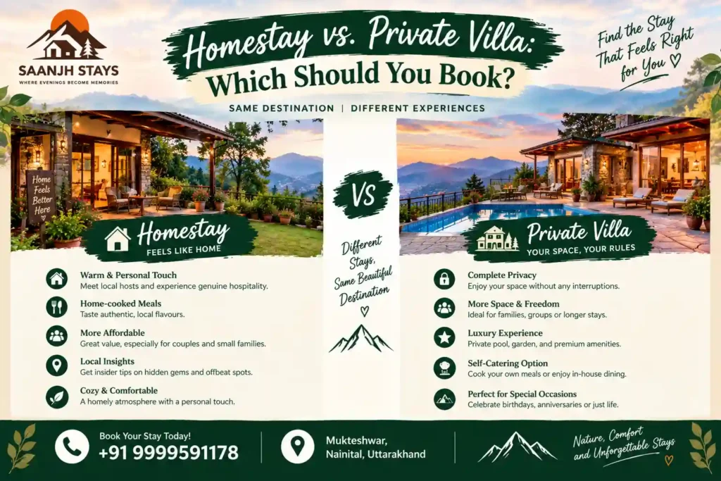 Homestay vs. Private Villa: Which Should You Book?