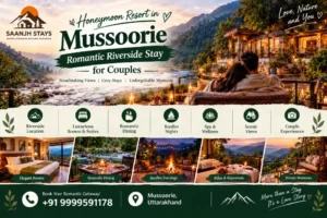 Honeymoon Resort in Mussoorie – Romantic Riverside Stay for Couples