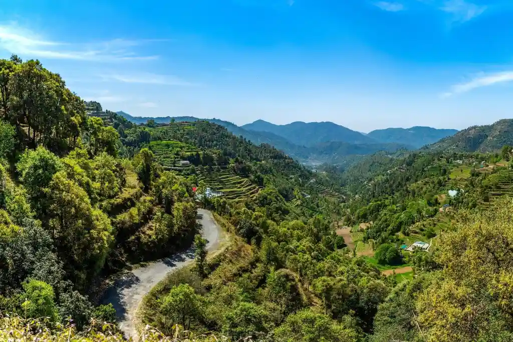 Nainital to Mukteshwar distance and route