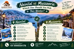 Nainital vs Mussoorie: Which One Should You Pick This Winter