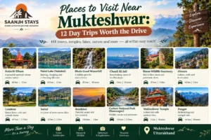 Places to Visit Near Mukteshwar: 12 Day Trips Worth the Drive