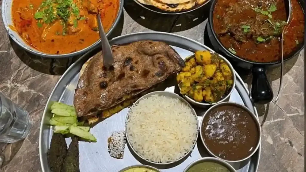 What a Kumaoni thali looks like