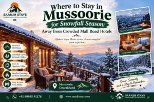 Where to Stay in Mussoorie for Snowfall Season: Away from Crowded Mall Road Hotels