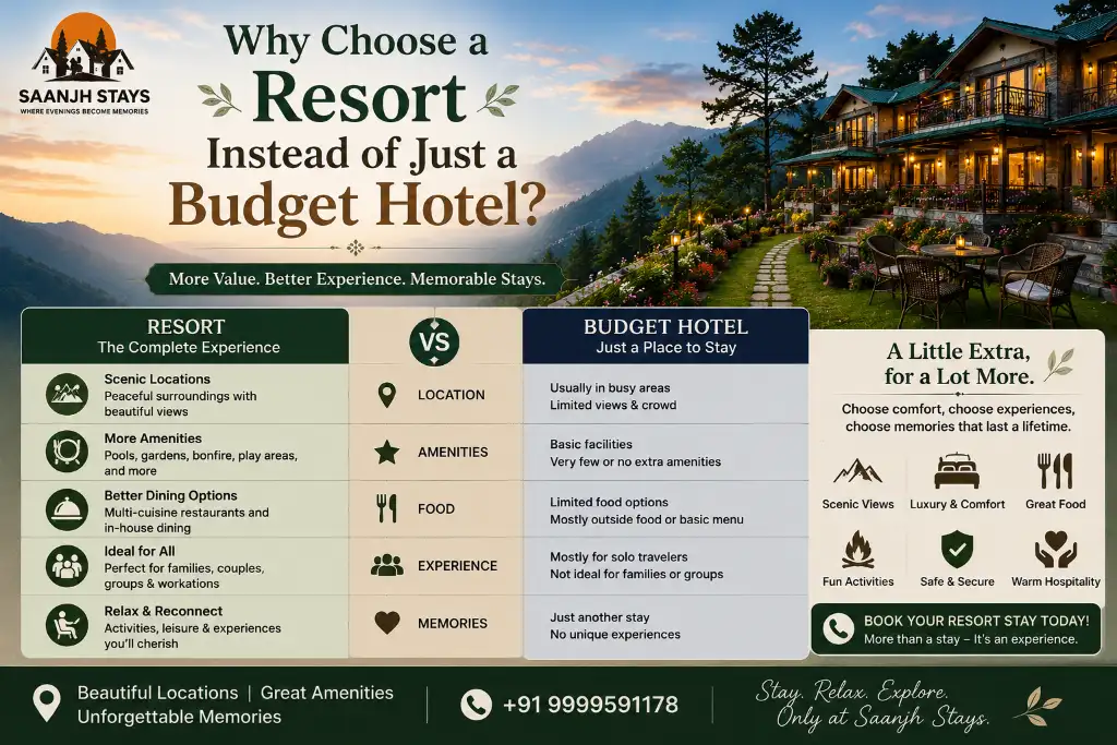 Why Choose a Resort Instead of Just a Budget Hotel?