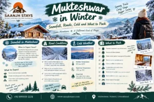 Mukteshwar Snowfall in Winter