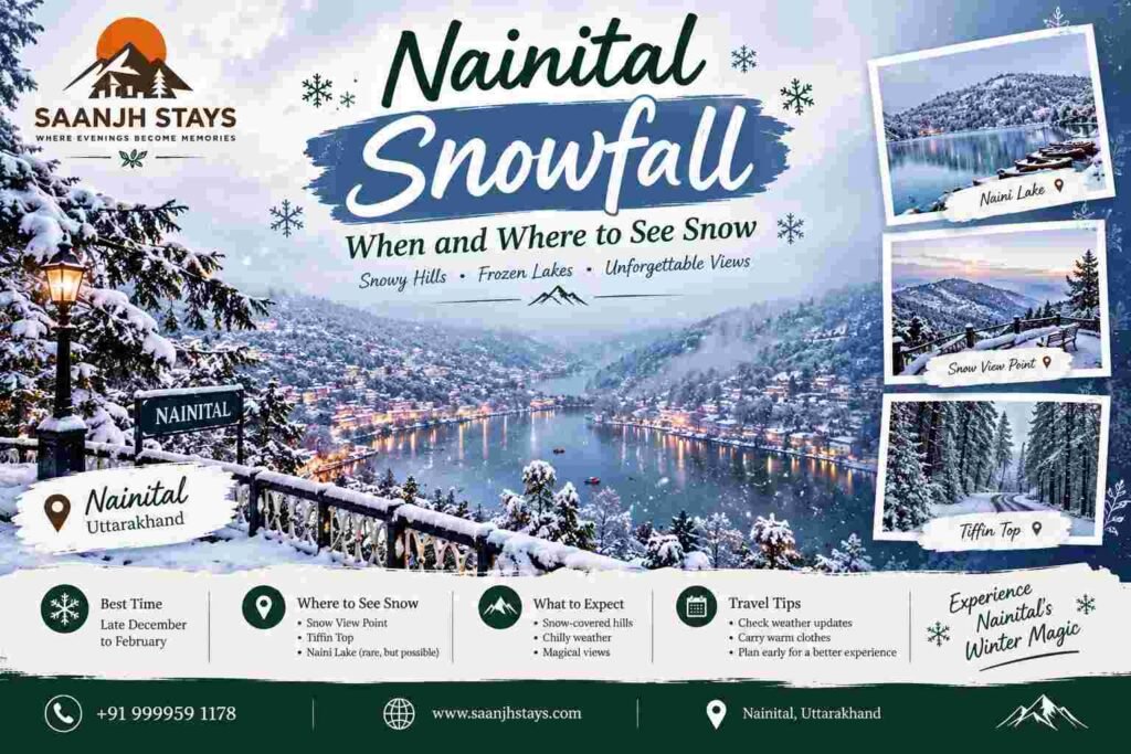 Nainital Snowfall: When and Where to See Snow