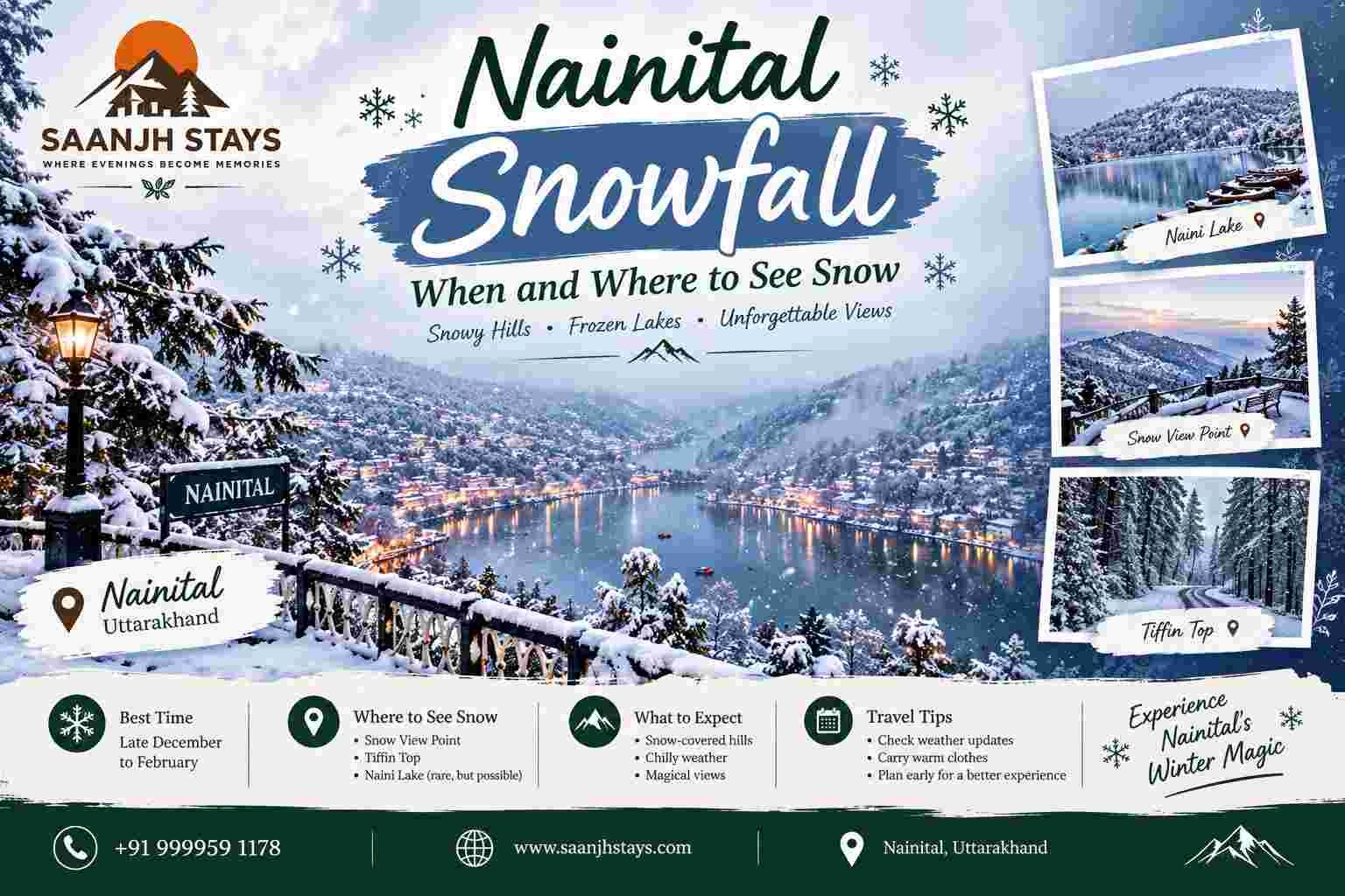 Nainital Snowfall: When and Where to See Snow