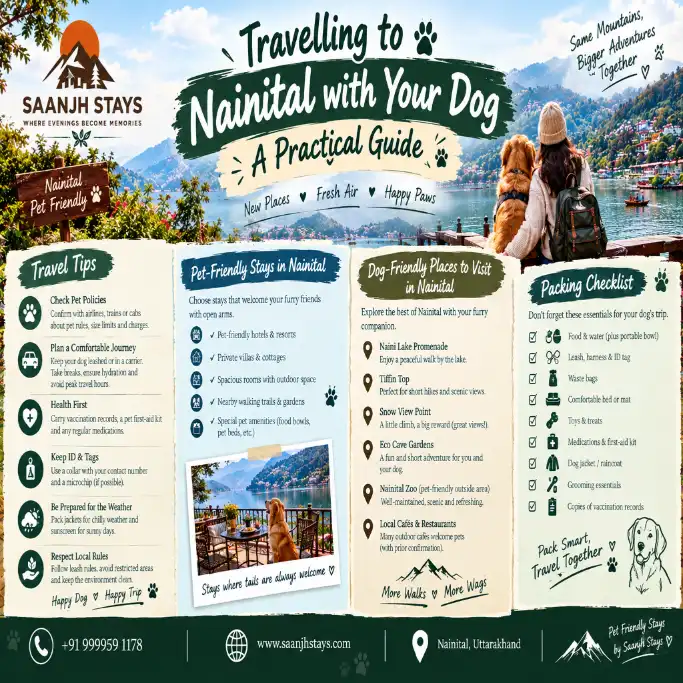 Travelling to Nainital with Your Dog: A Practical Guide